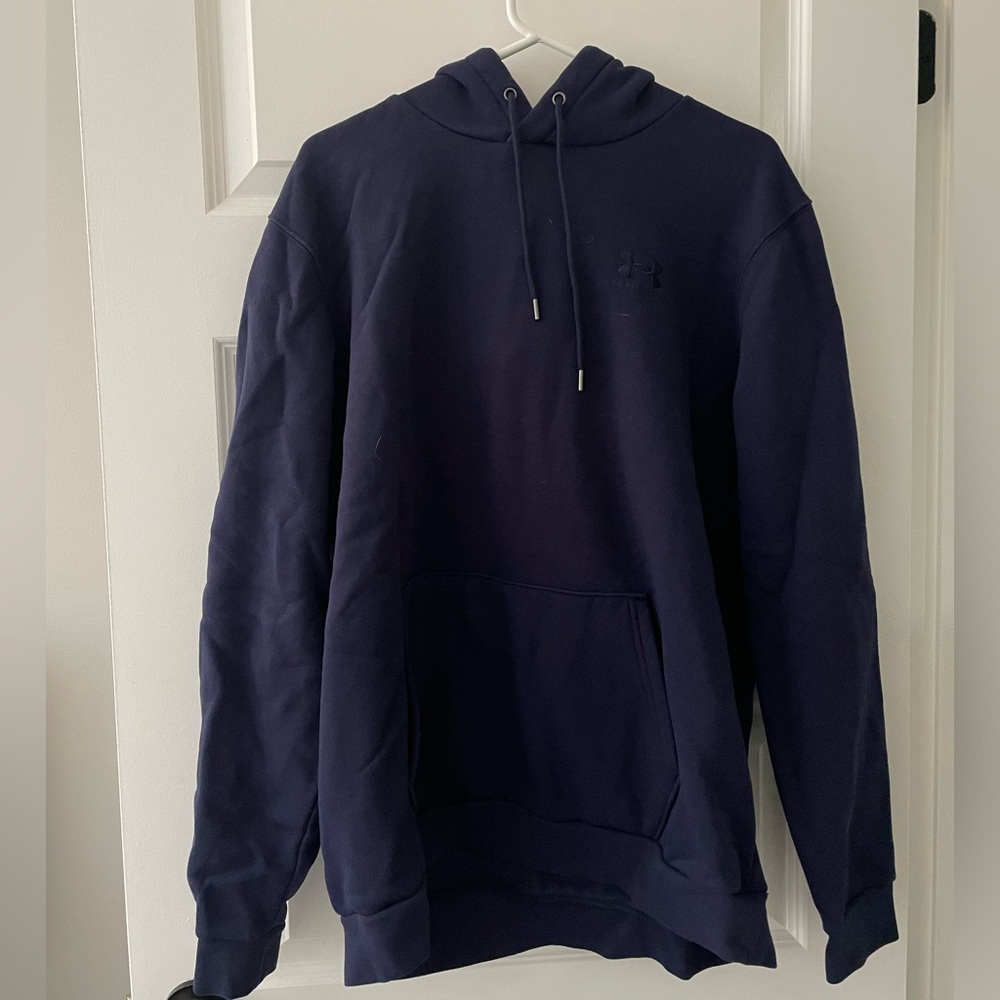 Men’s Navy Blue Under Armour Hoodie Sweatshirt